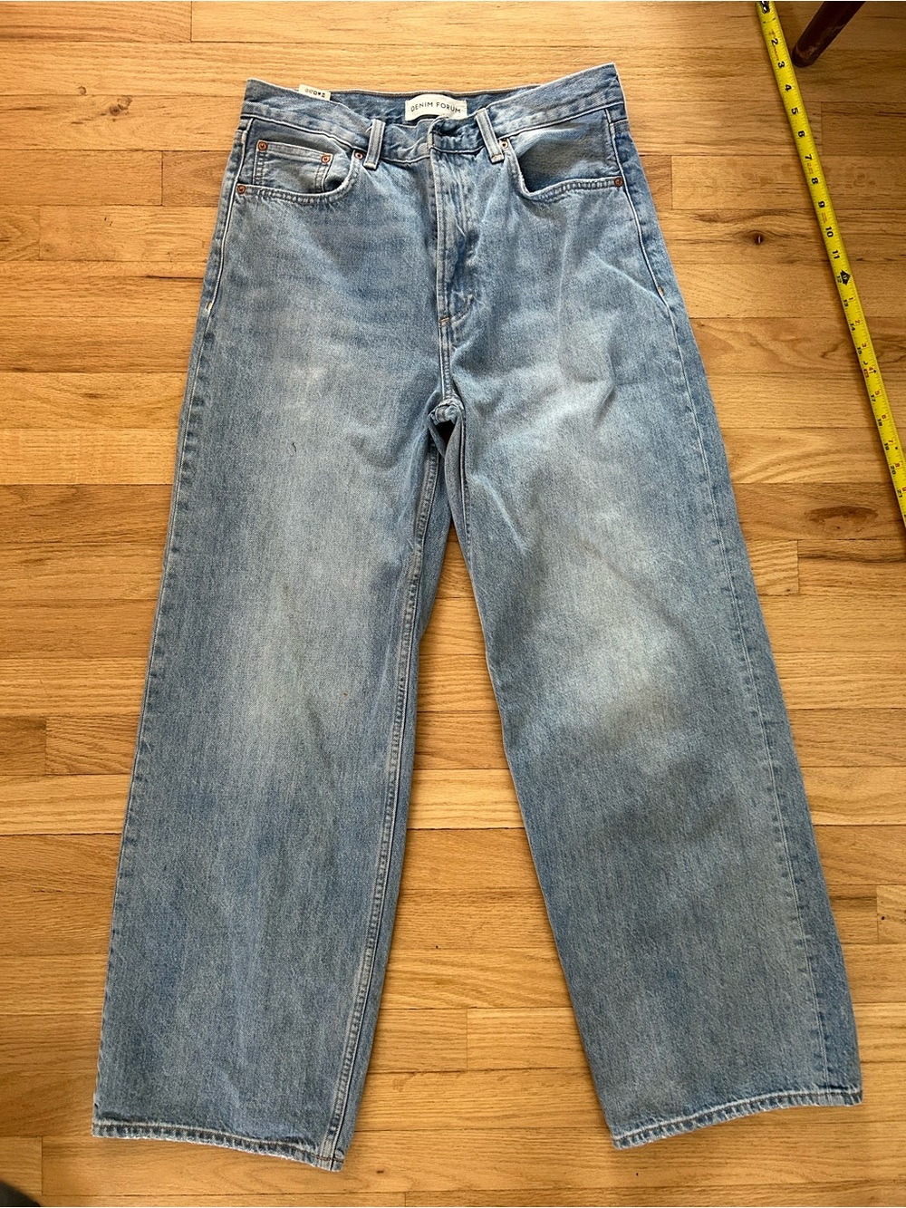 Aritzia Denim Forum Women’s 28 90s Lo Rise Baggy Wide Jeans Denim